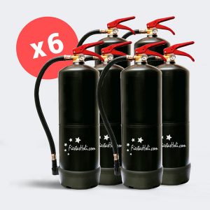6 Extintores de 5 kilos
